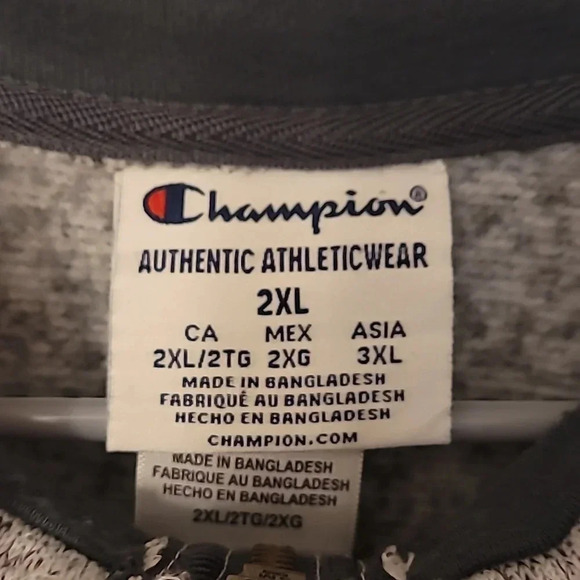 Champion Chippewas Central Michigan University 3XL Men's pullover sweater LOT E8 - Picture 3 of 8